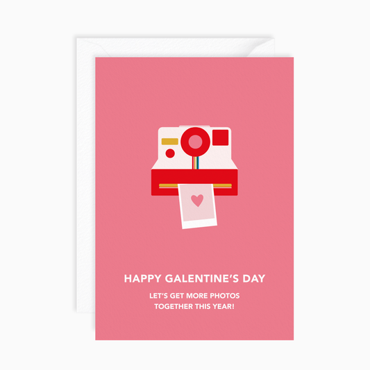 Polaroid Galentine's Day Card