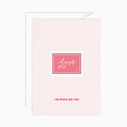 Stuck On You Card