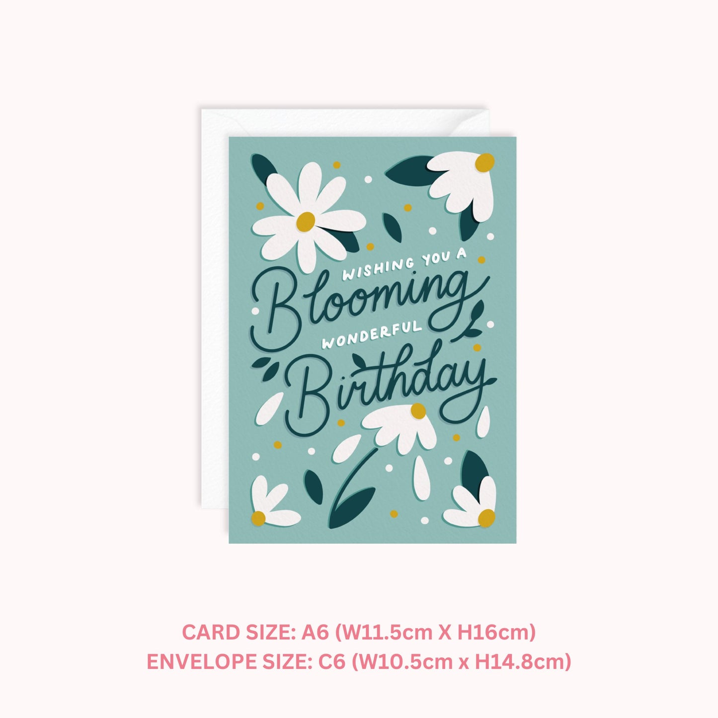 Blooming Wonderful Birthday Card - daniwhitedesign