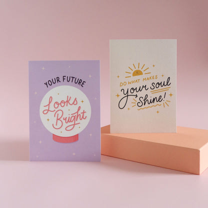 Do What Makes Your Soul Shine Card - daniwhitedesign