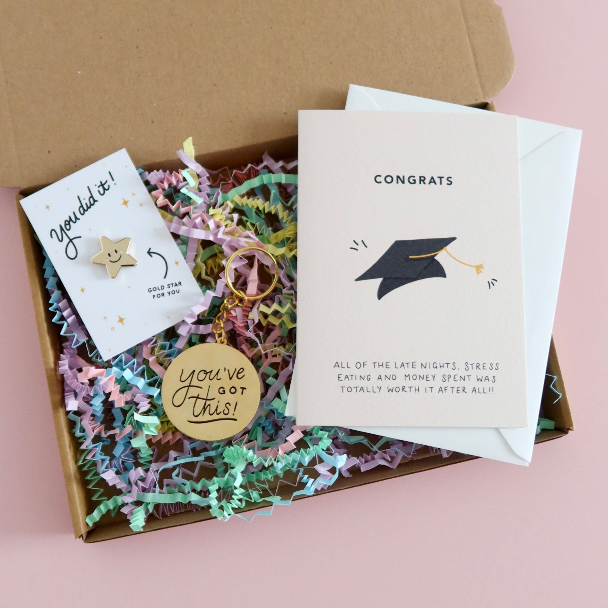Graduation Letterbox Gift - daniwhitedesign