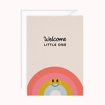 Welcome Little One Card - daniwhitedesign