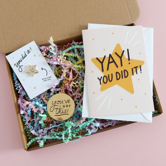 Yay! You did it! Letterbox Gift - daniwhitedesign